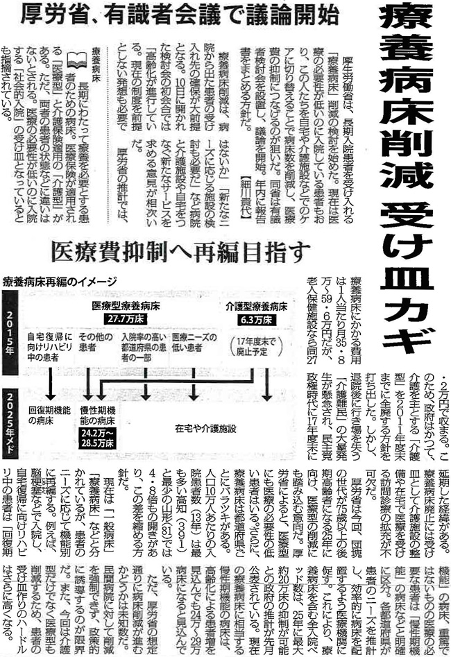 毎日新聞2015年7月21日掲載記事