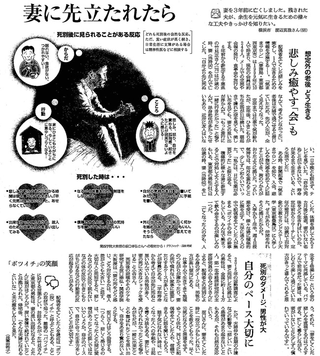 朝日新聞2016年10月3日掲載記事